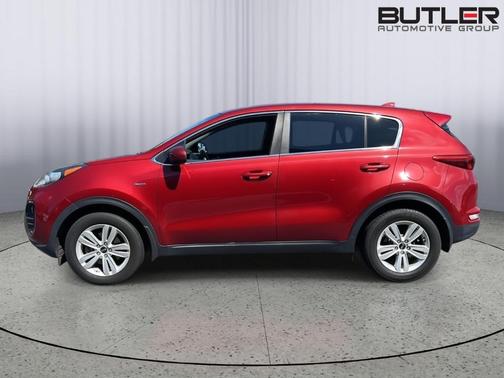 Hyper Red 2017 Kia Sportage LX