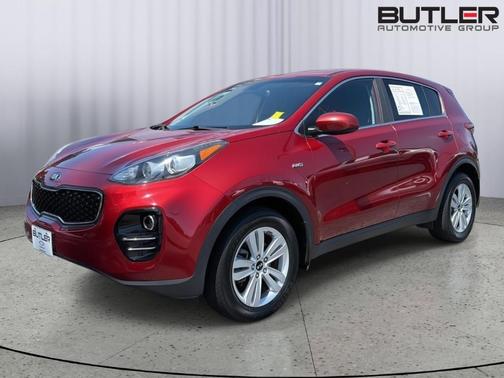 Hyper Red 2017 Kia Sportage LX