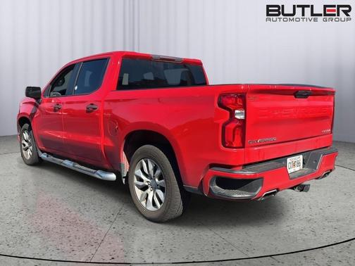 Red 2020 Chevrolet Silverado 1500 Custom