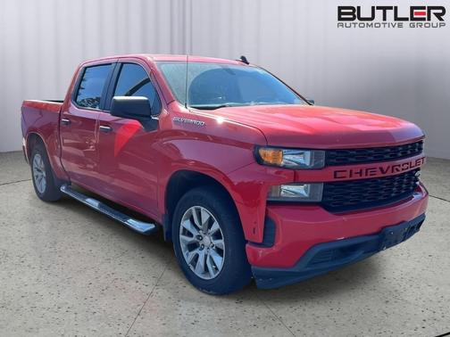 Red 2020 Chevrolet Silverado 1500 Custom