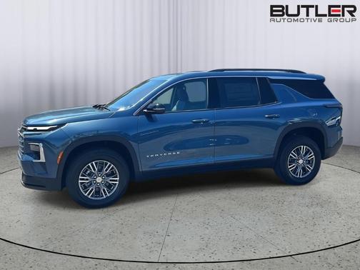 Lakeshore Blue Metallic 2026 Chevrolet Traverse LT