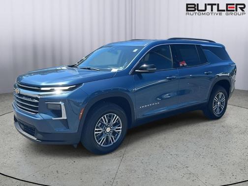 Lakeshore Blue Metallic 2026 Chevrolet Traverse LT