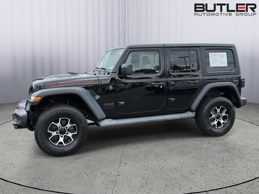 Black Clearcoat 2019 Jeep Wrangler Unlimited Rubicon