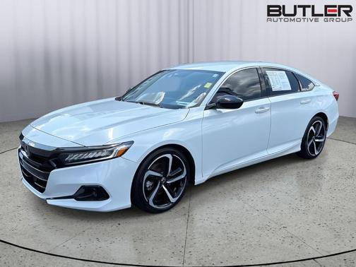 Platinum White Pearl 2022 Honda Accord Sport SE