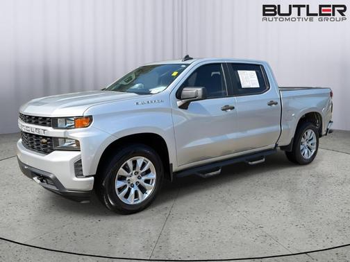 Silver Ice Metallic 2019 Chevrolet Silverado 1500 Custom