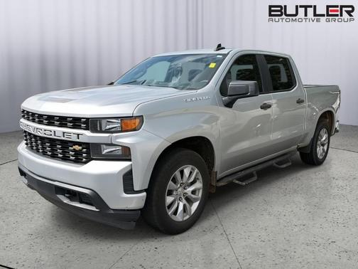 Silver Ice Metallic 2019 Chevrolet Silverado 1500 Custom