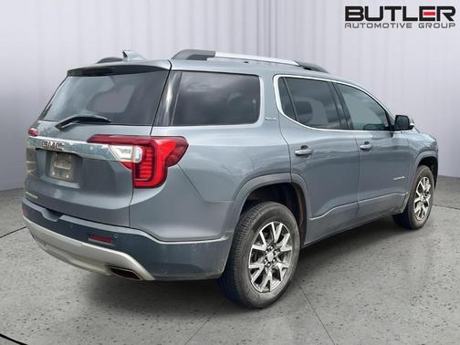 Satin Steel Metallic 2022 GMC Acadia SLE