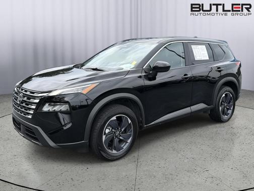 Black 2025 Nissan Rogue SV
