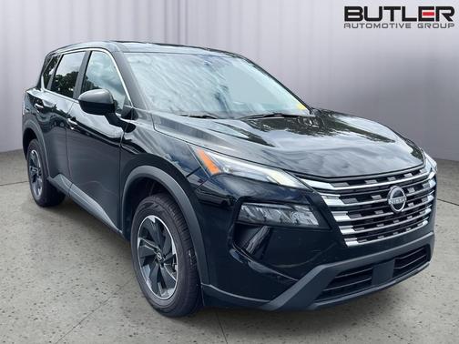 Black 2025 Nissan Rogue SV