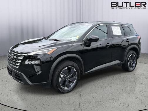 Black 2025 Nissan Rogue SV