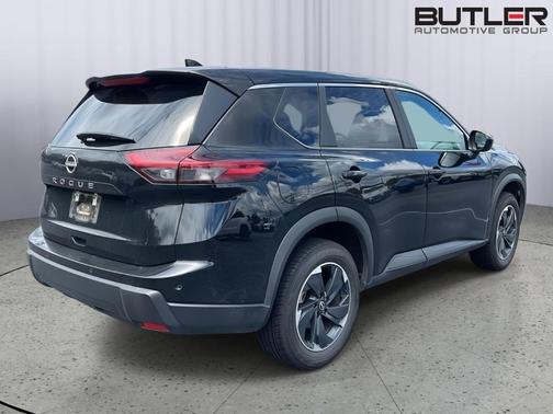 Black 2025 Nissan Rogue SV