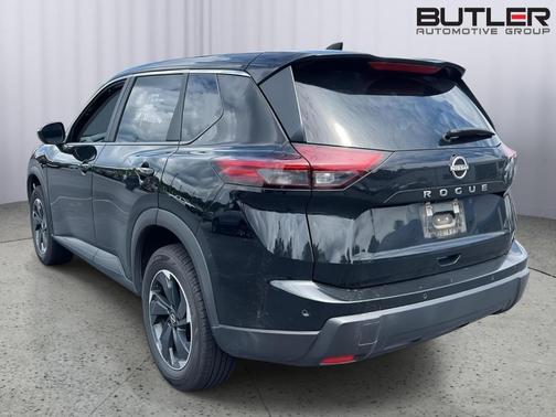 Black 2025 Nissan Rogue SV