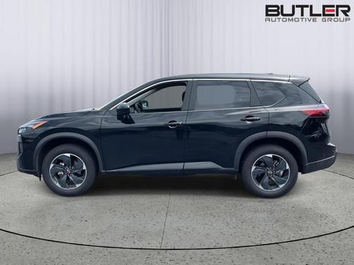 Black 2025 Nissan Rogue SV