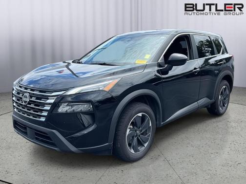 Black 2025 Nissan Rogue SV
