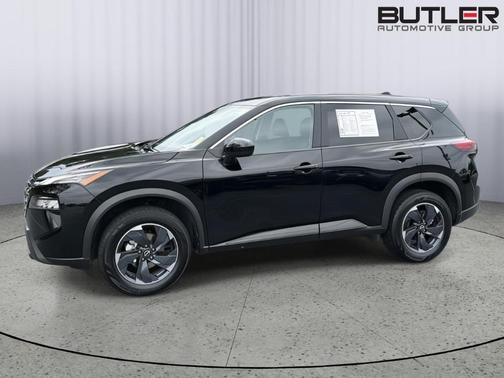 Black 2025 Nissan Rogue SV