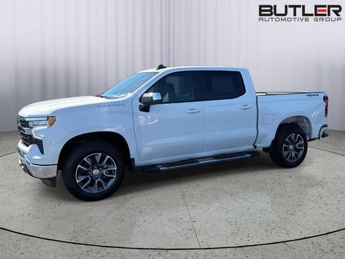 Summit White 2026 Chevrolet Silverado 1500 LT