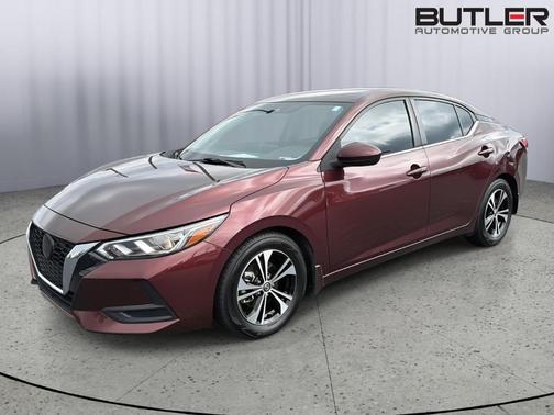 Rosewood Metallic 2022 Nissan Sentra SV
