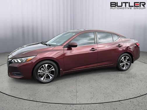 Rosewood Metallic 2022 Nissan Sentra SV