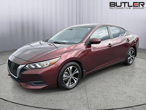 Rosewood Metallic 2022 Nissan Sentra SV