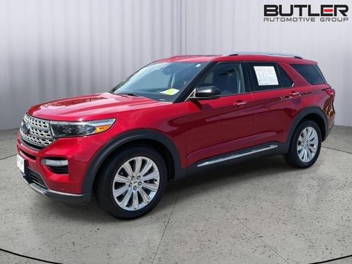 Rapid Red Metallic Tinted Clearcoat 2022 Ford Explorer Limited