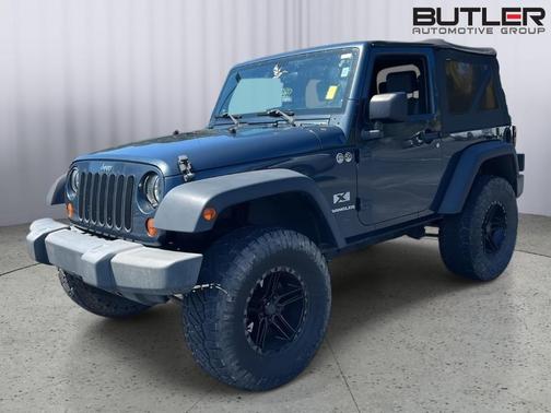 Black 2007 Jeep Wrangler X