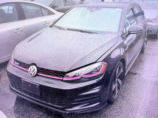 Black 2018 Volkswagen Golf GTI 2.0T Autobahn 4-Door Hatchback