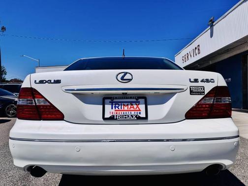 Crystal White 2004 Lexus LS 430 Base