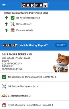 2015 BMW 435 i