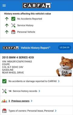 2015 BMW 435 i