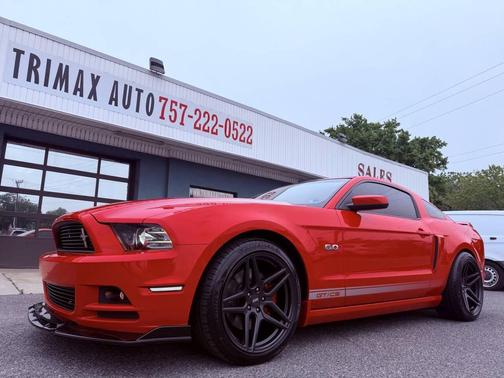 Red 2014 Ford Mustang GT Premium