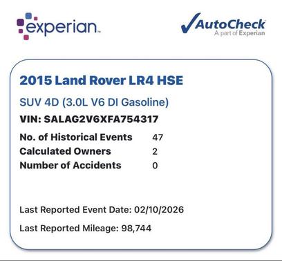 Silver 2015 Land Rover LR4 Base
