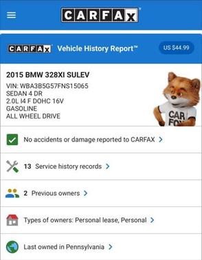 2015 BMW 328 328i xDrive AWD 4dr Sedan SULEV