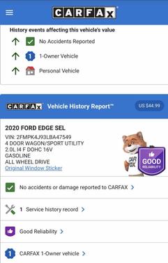 2020 Ford Edge SEL