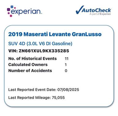 2019 Maserati Levante S GranLusso