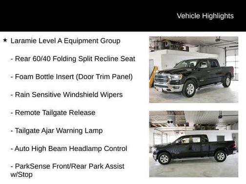 Diamond Black Crystal Pearlcoat 2021 RAM 1500 Laramie