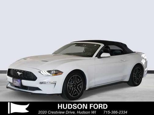 Oxford White 2023 Ford Mustang EcoBoost Premium