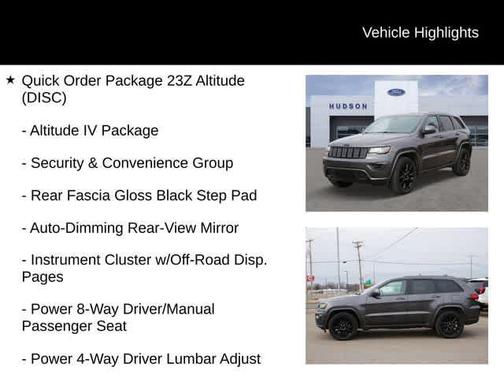 2017 Jeep Grand Cherokee Altitude