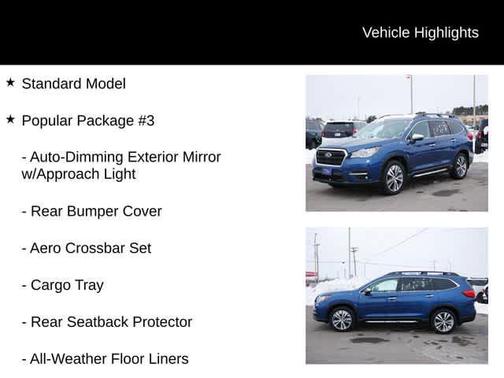 2019 Subaru Ascent Touring 7-Passenger