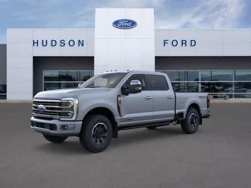 Glacier Gray Metallic Tri-Coat 2026 Ford F-350 Platinum Truck