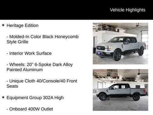 Avalanche Gray/Agate Black 2023 Ford F-150 XLT