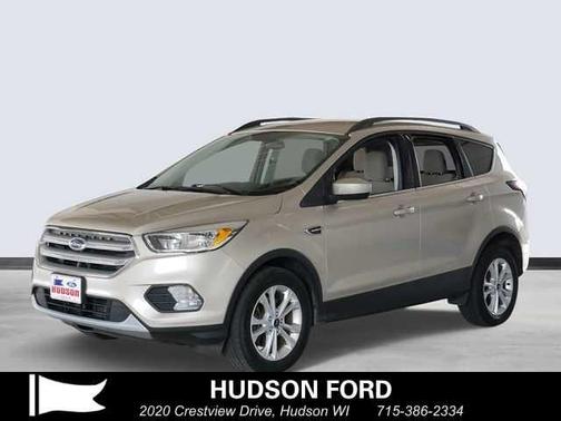White Gold Metallic 2018 Ford Escape SE