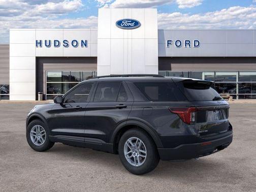 Agate Black Metallic 2026 Ford Explorer Active