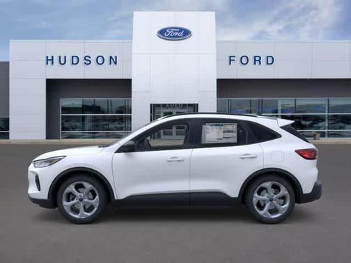 star white metallic tri-coat 2026 Ford Escape ST-Line