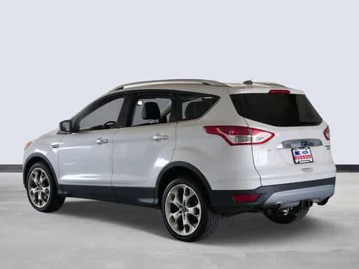 White Platinum Tricoat 2014 Ford Escape Titanium