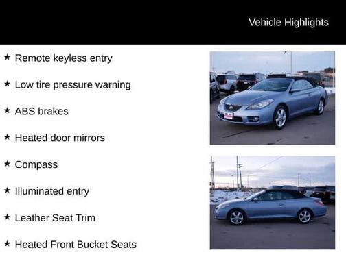 2008 Toyota Camry Solara SLE