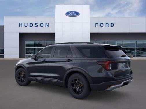 Agate Black Metallic 2026 Ford Explorer Tremor