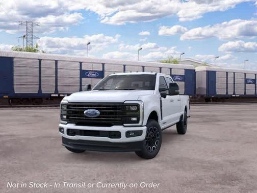 Star White Metallic Tri-Coat 2026 Ford F-250 Platinum
