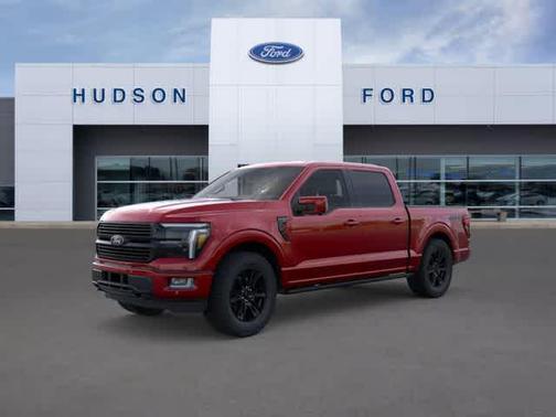 Rapid Red Metallic Tinted Clearcoat 2025 Ford F-150 Platinum Truck