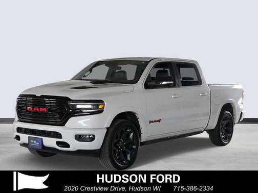 Ivory White Tri-Coat Pearlcoat 2022 RAM 1500 Limited