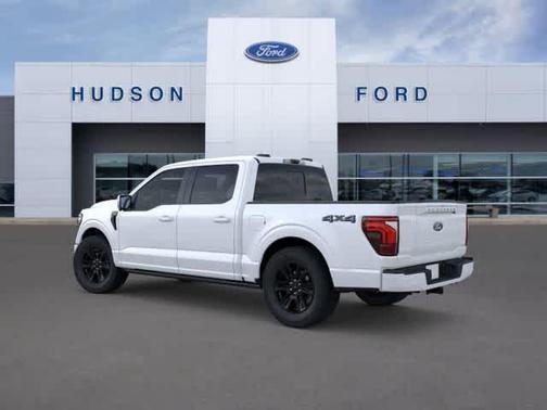 Star White Metallic Tri-Coat 2025 Ford F-150 Platinum